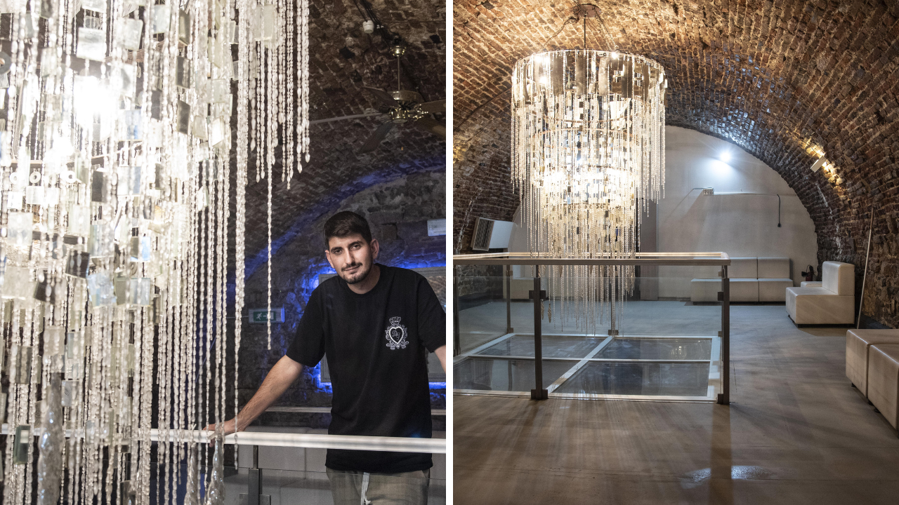Nella foto il nuovo proprietario Jurgen Trimi e l’interno del nuovo Ego Club, che prende il posto del Jab (foto Agenzia Bf)