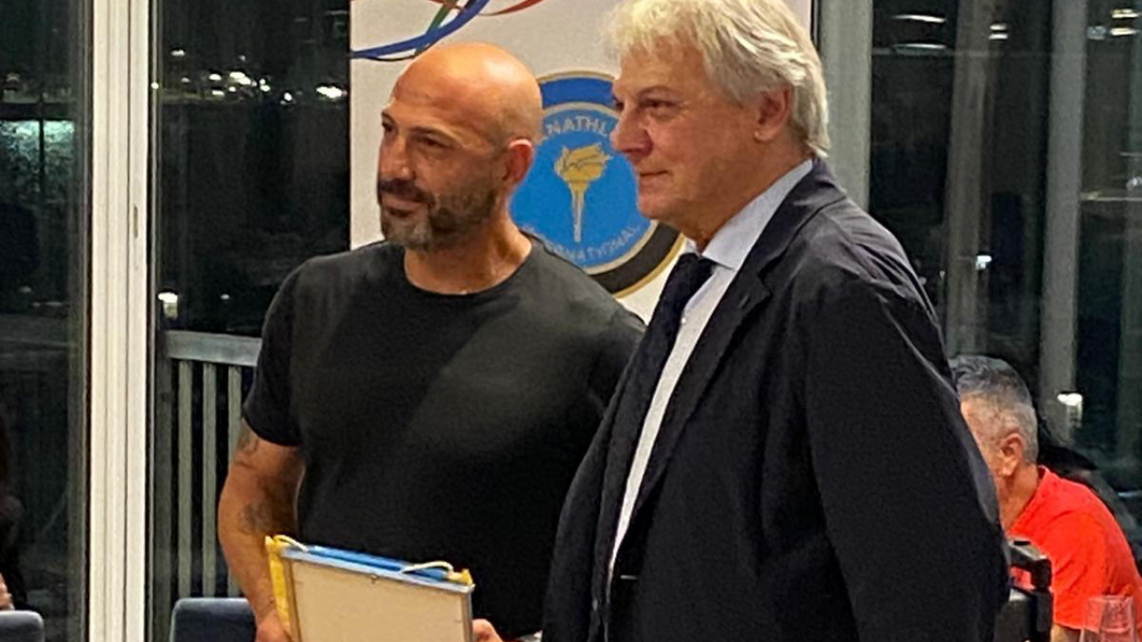 Mister Calabro con Claudio Sartorio