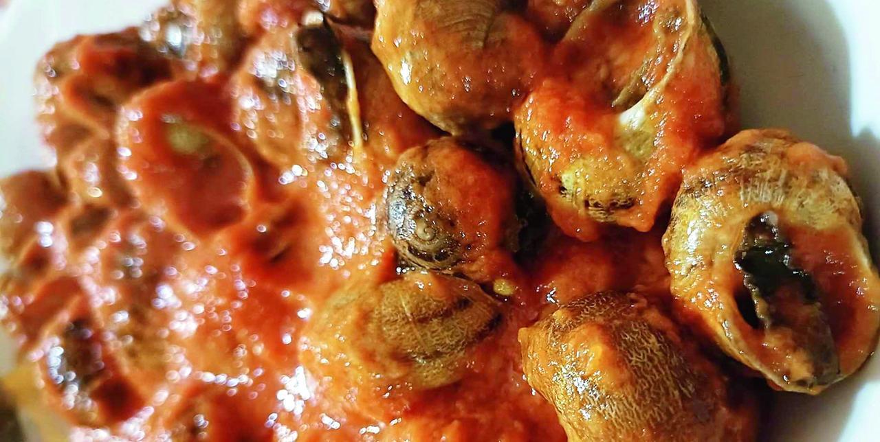 Lumaconi ripieni, piatto tipico della cucina sassarese