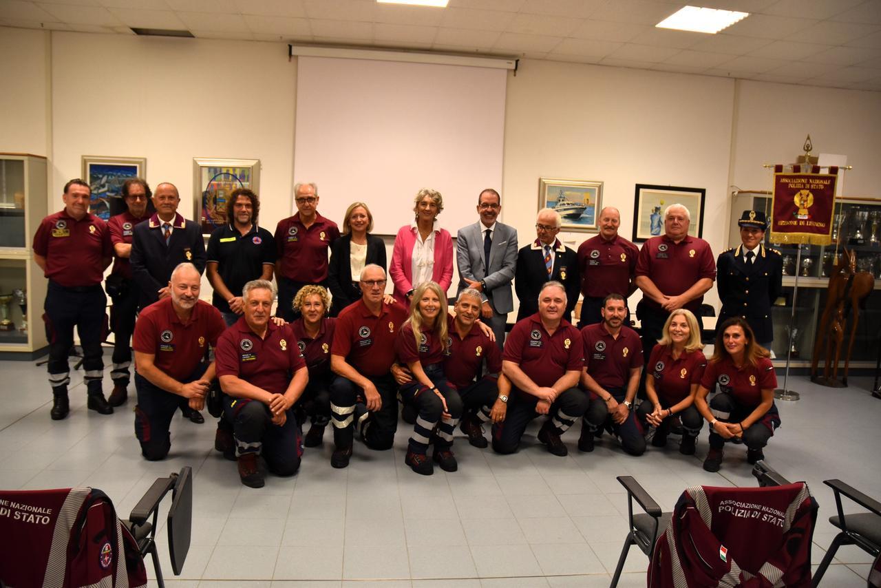 Calamità, operazioni di soccorso, criticità: riconoscimenti ai volontari dell’associazione nazionale della Polizia
