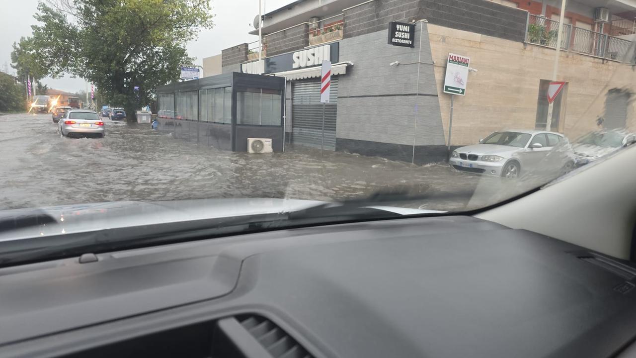 Nubifragio a Sassari: ecco tutte le foto della giornata da incubo