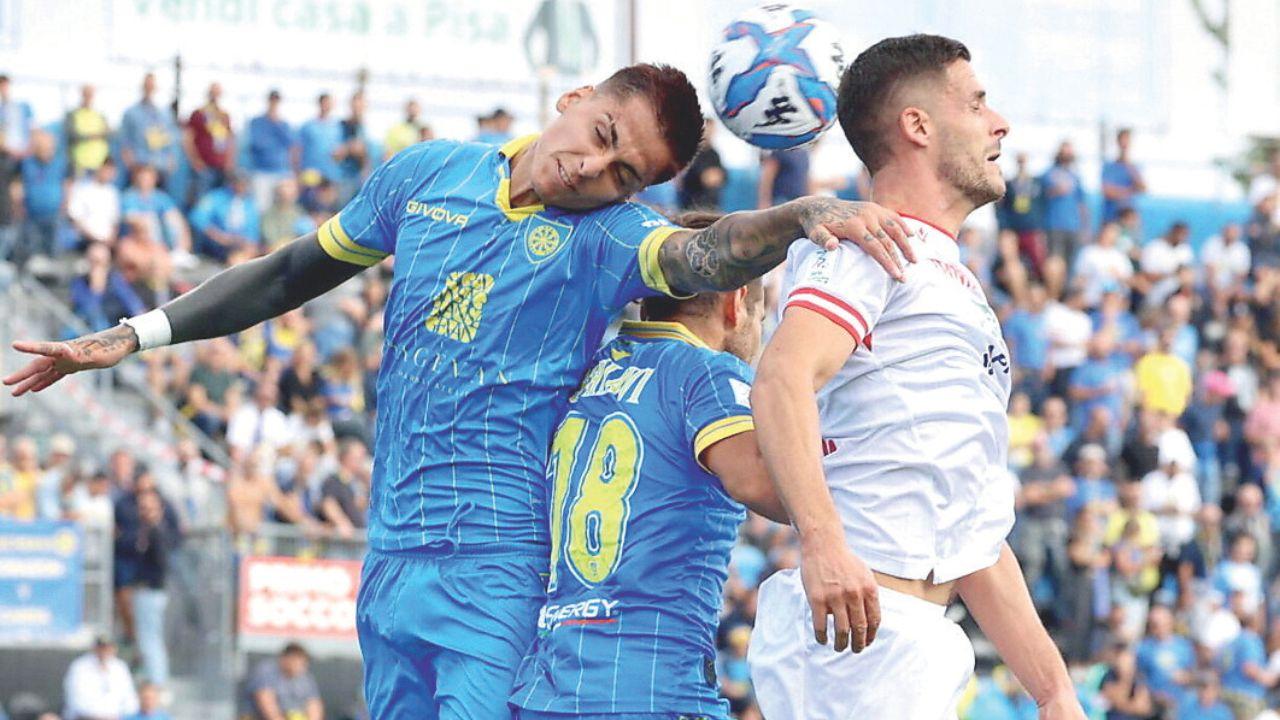 
	Un momento di Carrarese-Reggiana


