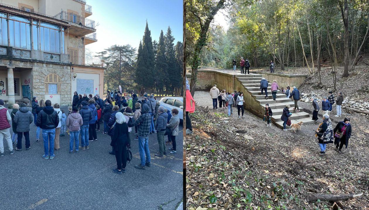 A Livorno rivive la belle epoque autunnale del parco di Villa Rodocanacchi