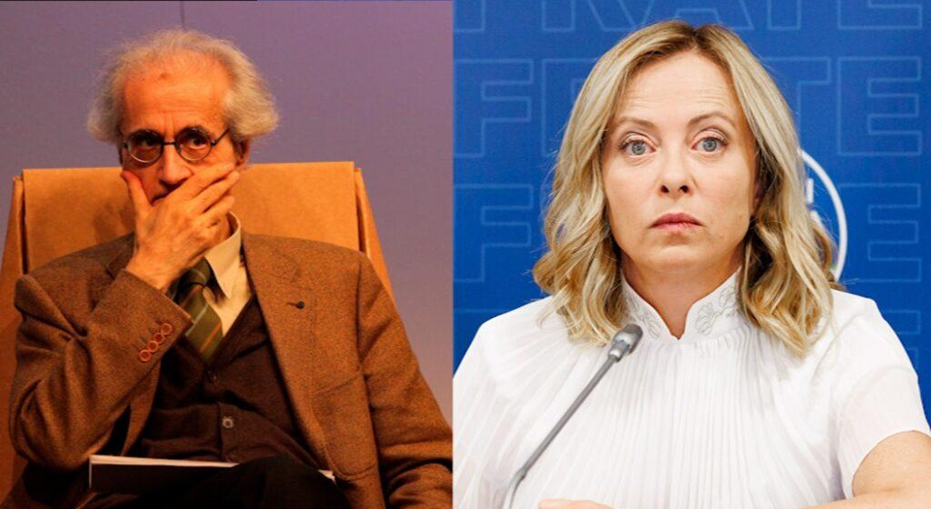 Giorgia Meloni ritira la querela contro Luciano Canfora che la definì «Neonazista nell’anima»