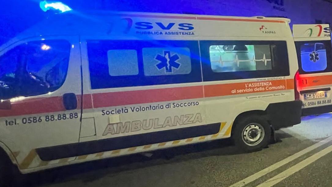 Un'ambulanza della Svs (foto d'archivio)