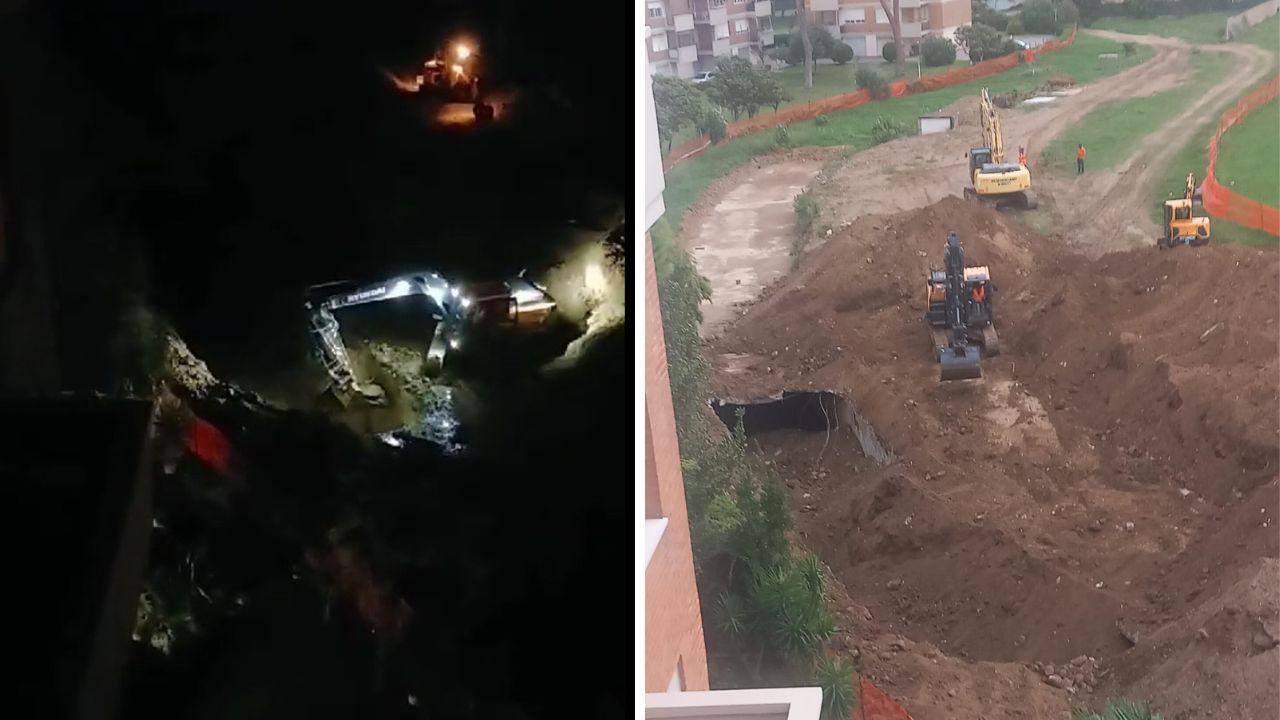 Il cedimento della copertura del Rio Maggiore