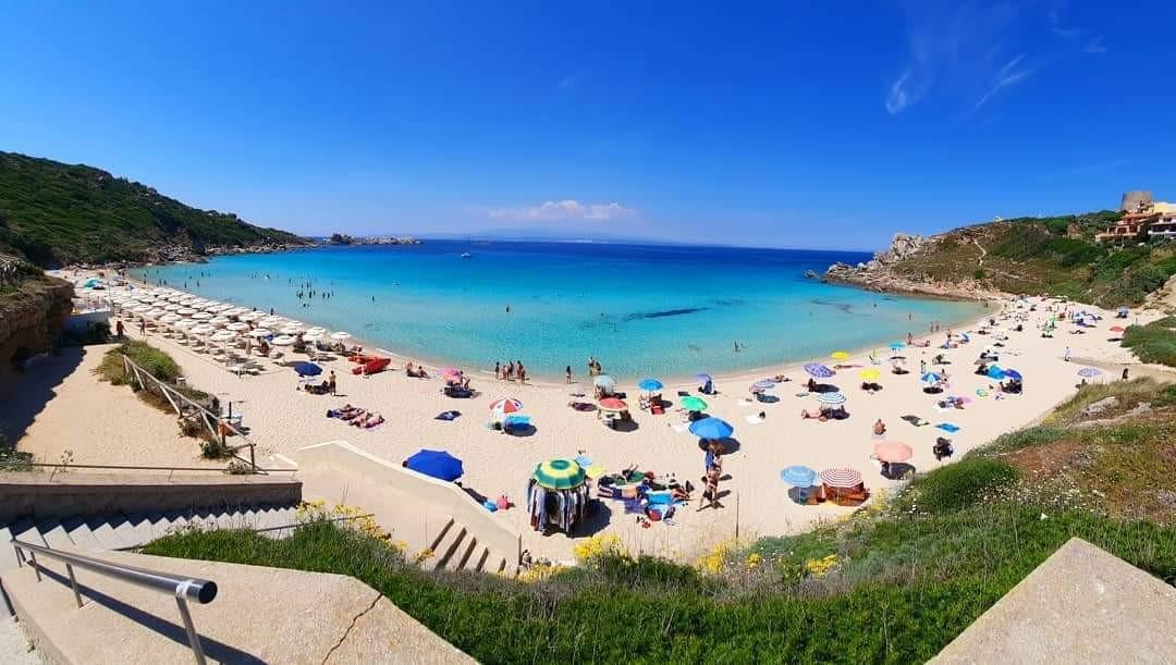 La spiaggia della Rena Bianca 
