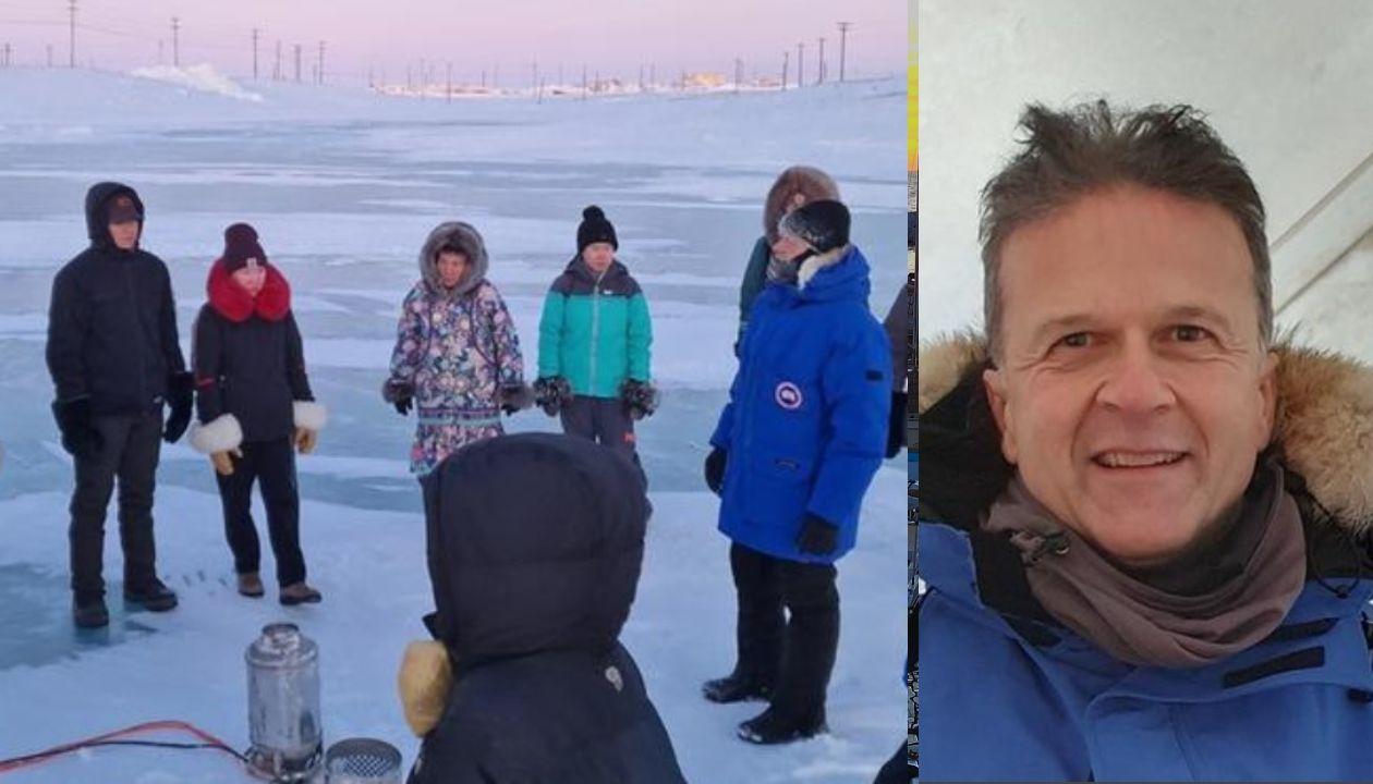Ceccolini, dai banchi di scuola dell'Iti di Livorno in Alaska tra gli Inuit per creare il ghiaccio «Qui il nostro primo prototipo a - 40 gradi»