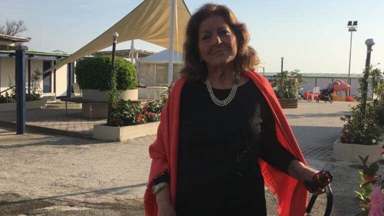 Nella foto la professoressa Valeria Mutti Cecconi, scomparsa a 80 anni