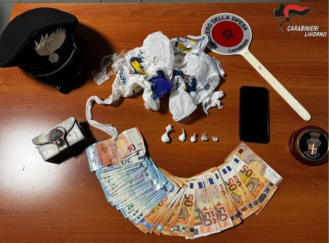 Spaccio di cocaina e hashish: due arresti a Rosignano