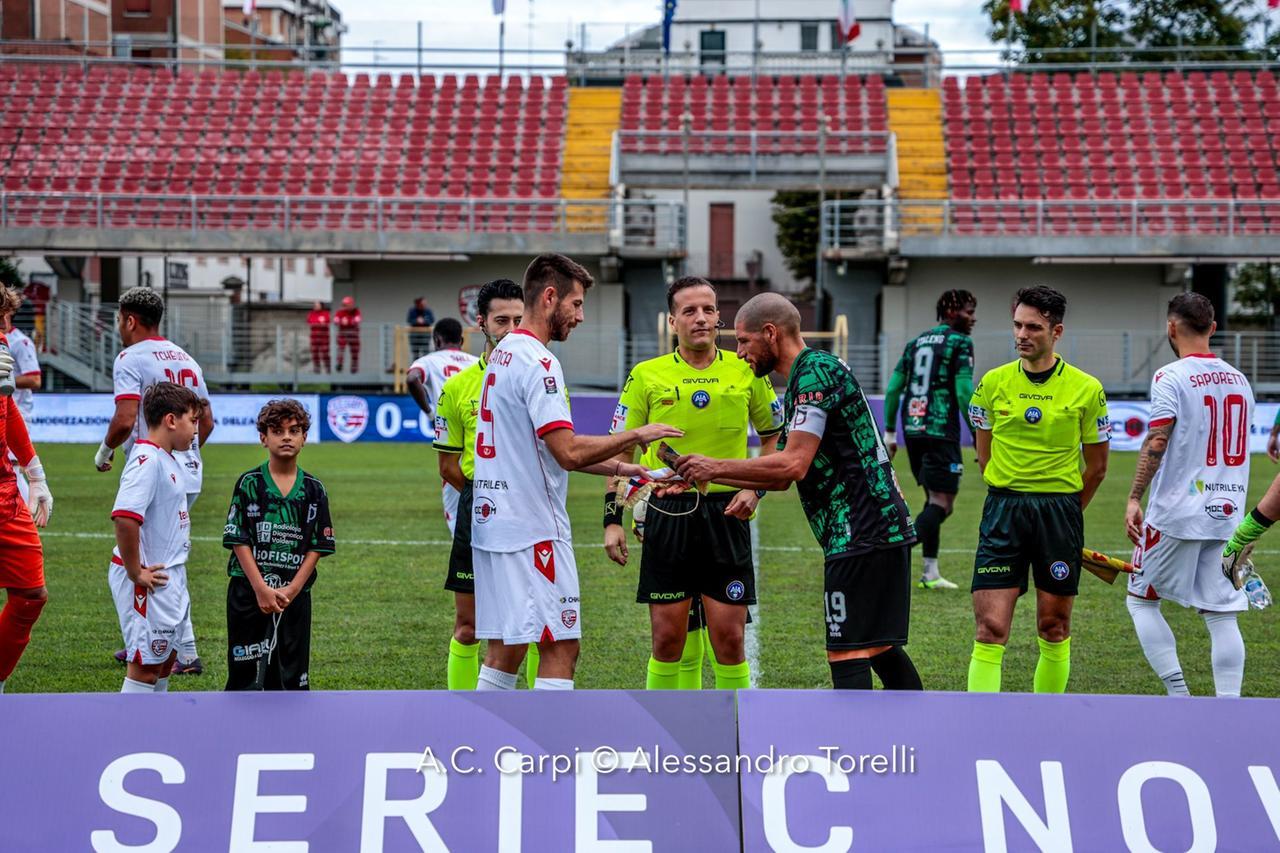 FINALE Carpi-Pontedera 2-1 (4’ Tcheuna, 75’ Italeng, 77’ Gerbi)
