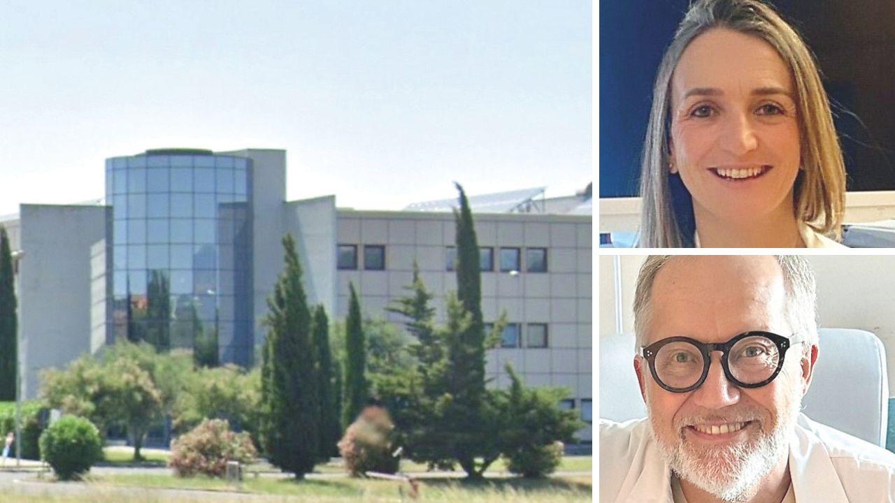 
	L'ospedale di Cecina, la dottoressa Letizia Franceschi e il dottor Stefano Masoni

