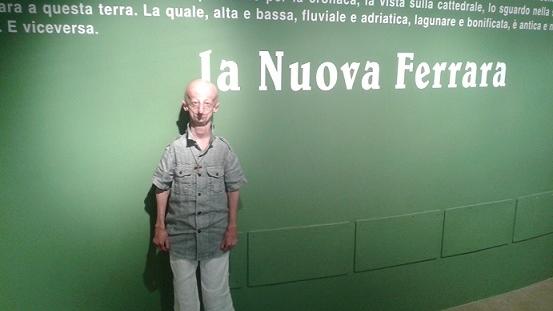 ferrara, samuele sammy basso in visita in redazione,