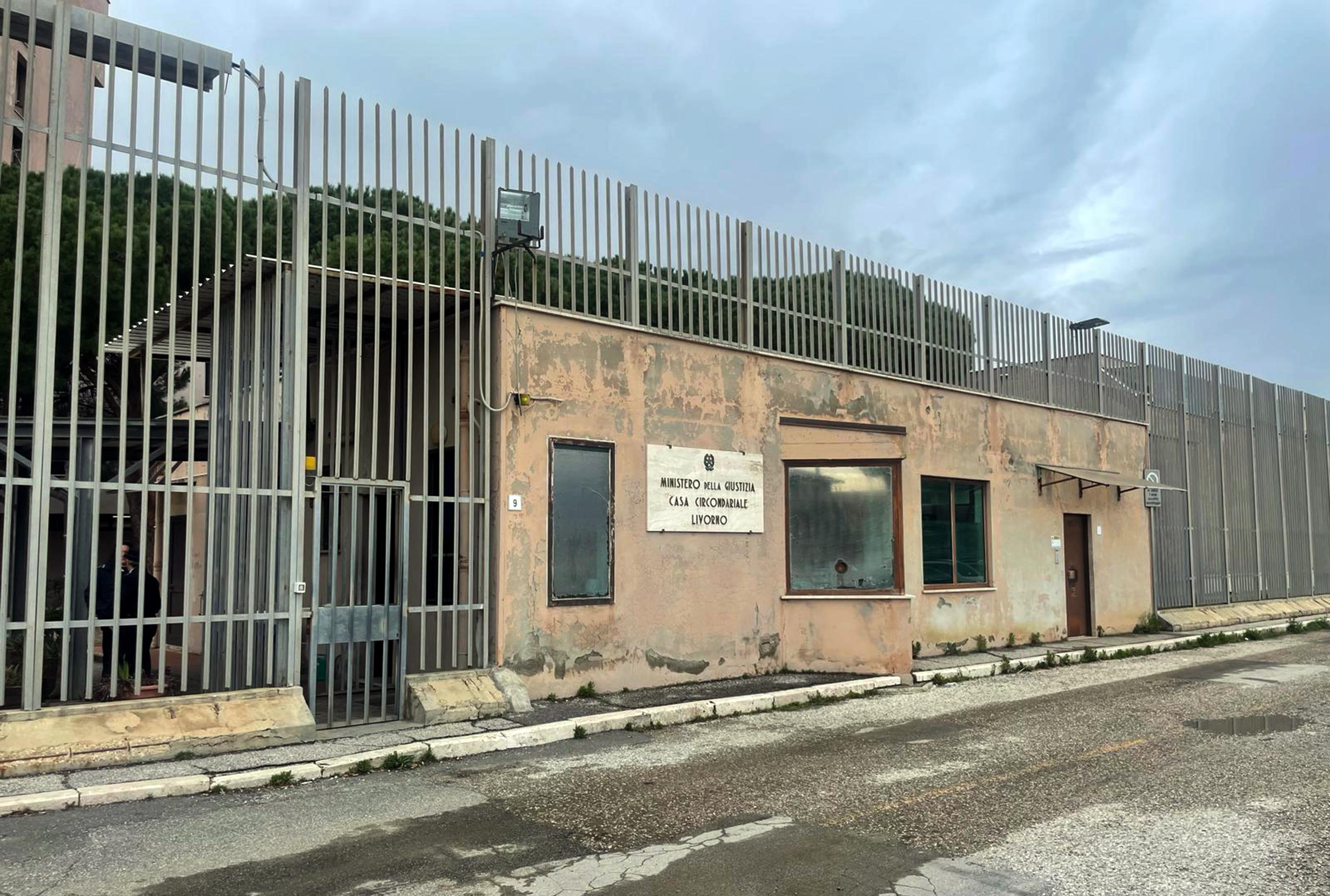 Il carcere delle Sughere (foto Franco Silvi)