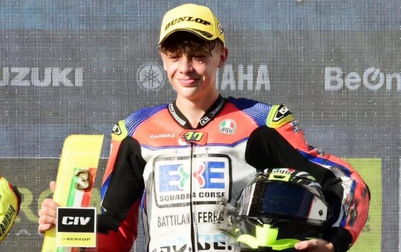 “Jack40” Giacomo Zannoni è terzo nel Civ e ora si prepara al salto di categoria