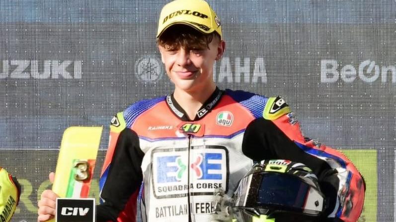 “Jack40” Giacomo Zannoni è terzo nel Civ e ora si prepara al salto di categoria