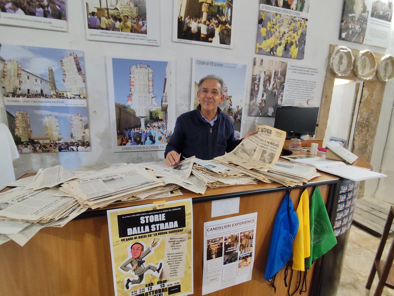 Quarant’anni di notizie e aneddoti raccontati dal cronista della Nuova Sardegna Mauro Tedde