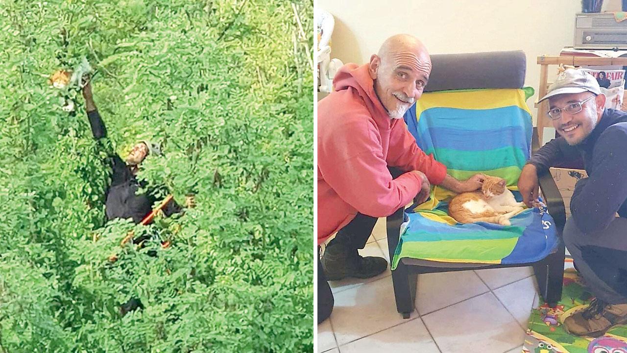 Moreno Barnini e Fabio Irrati insieme a Micio