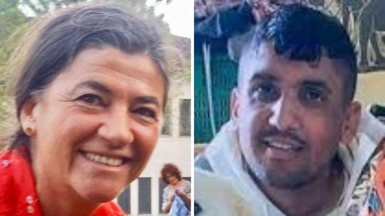 La vittima e Irfan Rana Mohamed