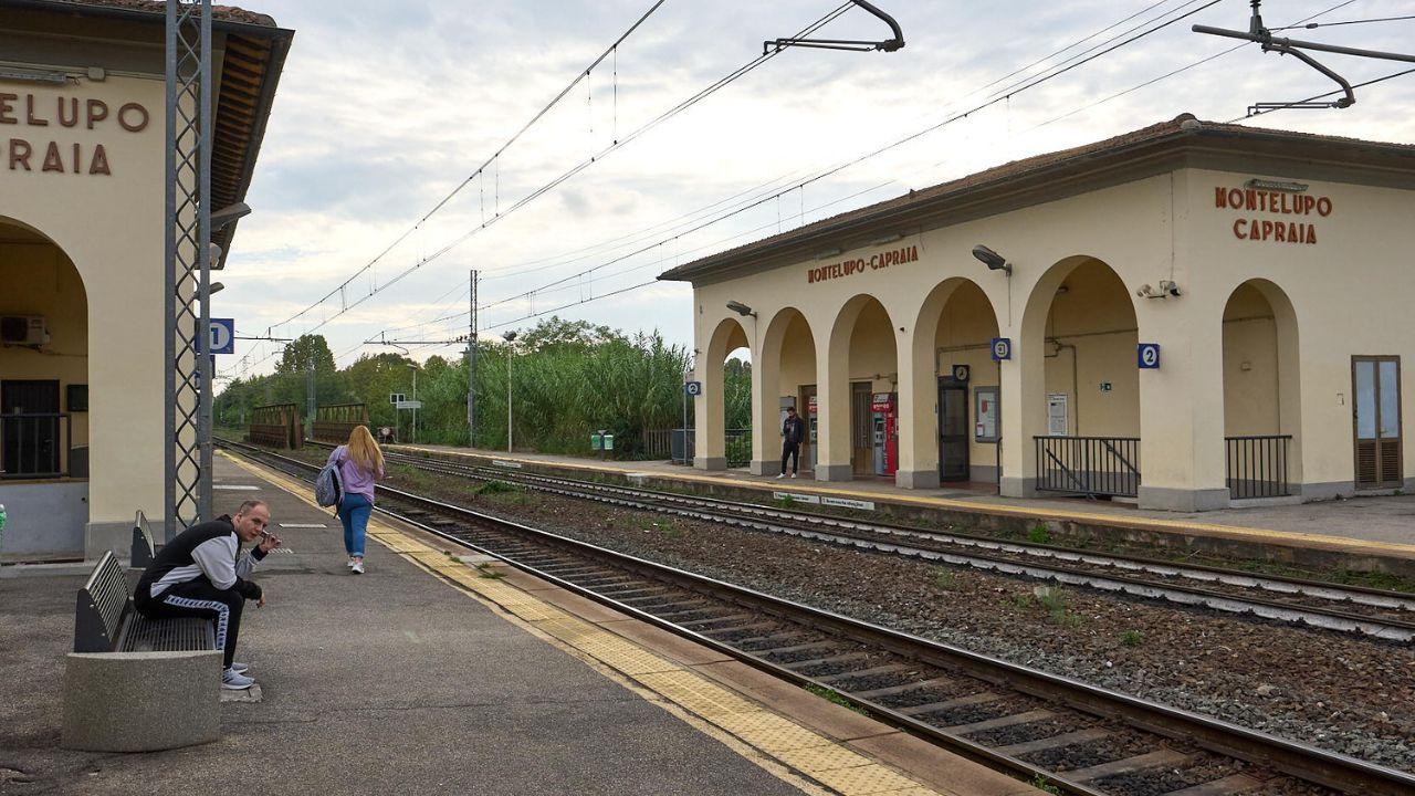 <br />
La stazione ferroviaria di Montelupo