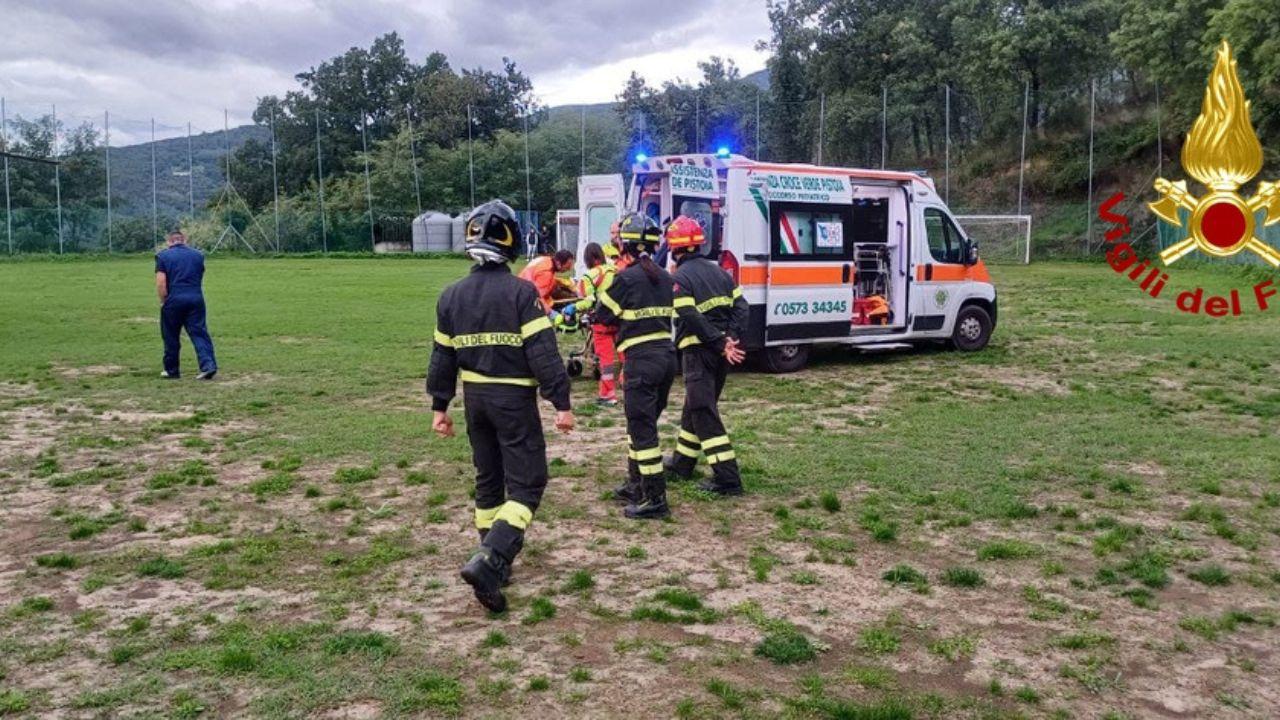 Soccorso a un cercatore infortunatosi