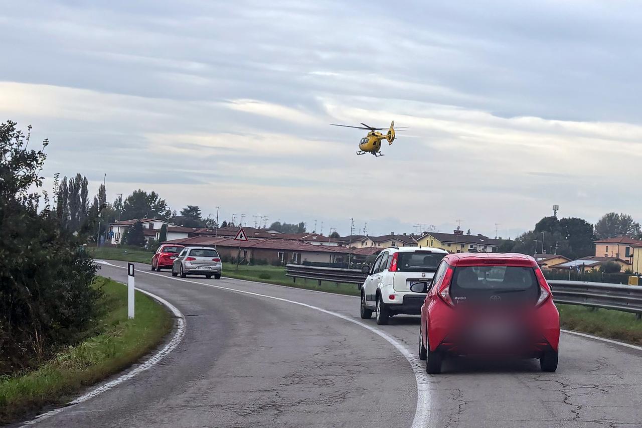 Gallo, cade dalla moto: 16enne all’ospedale