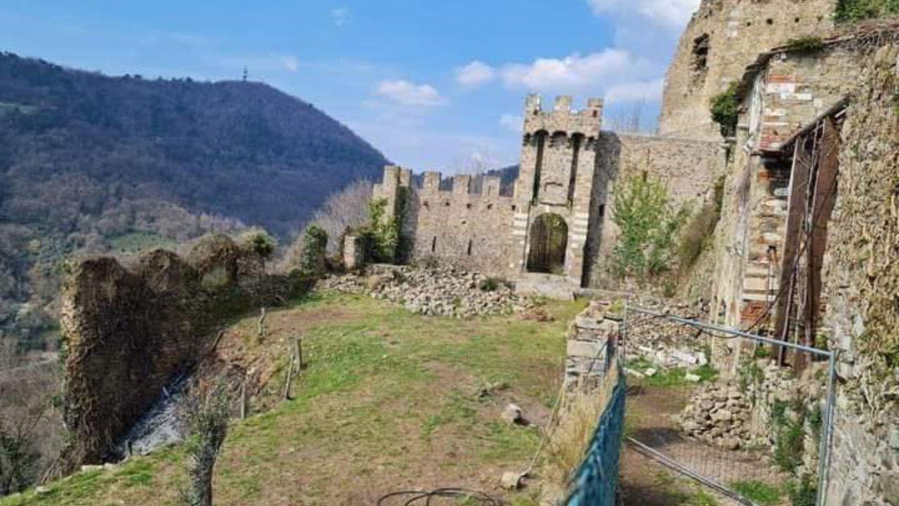 Uno scorcio del Castello di Moneta