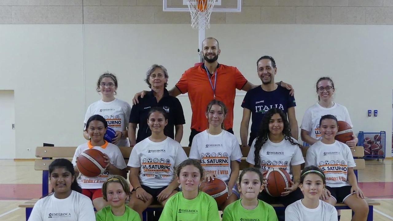 La Saturno rilancia il basket femminile: appello alle bambine a iscriversi