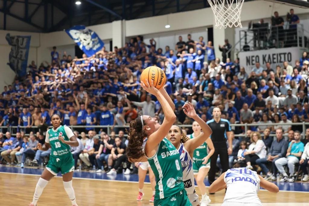 <strong>Sara Toffolo</strong> al tiro nellequalificazioni con le greche del Giannina