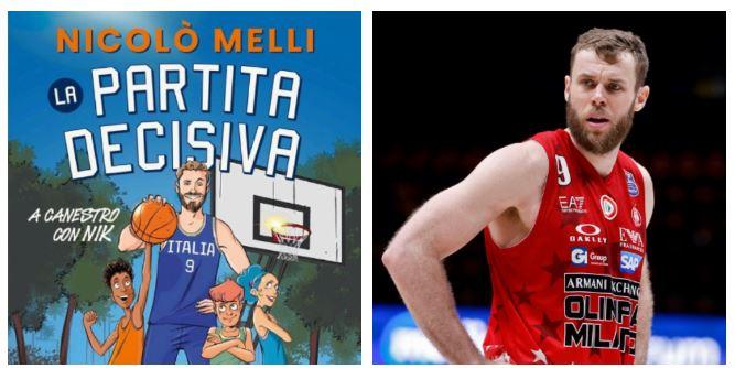 Nicolò Melli autore di un libro per ragazzi