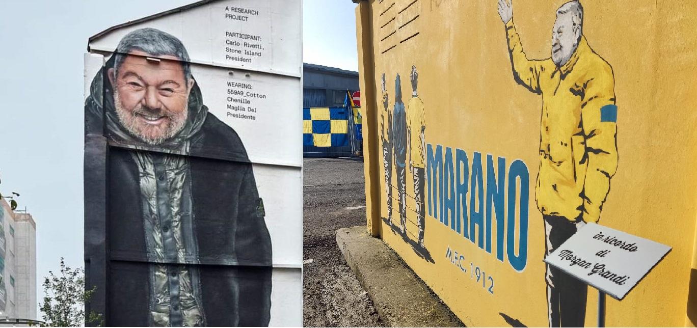 Dopo Marano anche Milano: un nuovo murales per Carlo Rivetti, presidente del Modena
