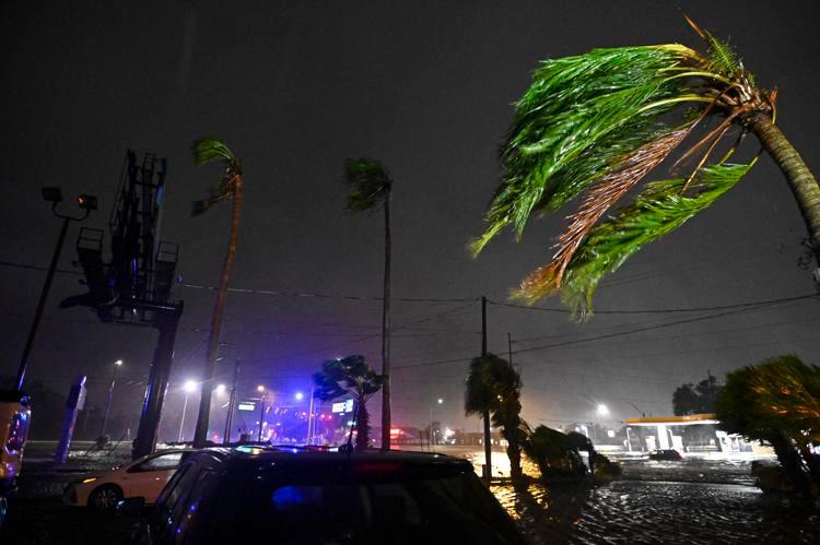 
	L'uragano Milton in Florida (foto Afp)

