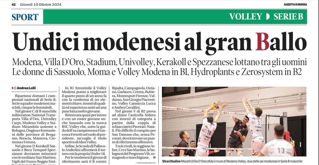 Volley, lo speciale della Gazzetta sui campionati dalla Serie B alla D