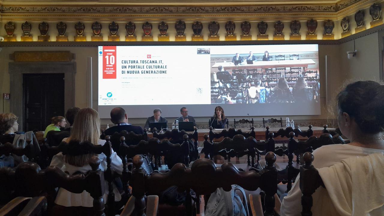 
	La conferenza di presentazione del portale cultura.toscana.it alla Scuola Normale di Pisa

