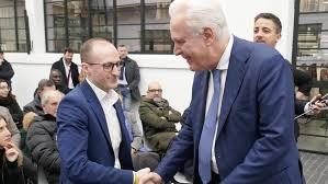 
	Marco Biagioni insieme al presidente della Regione Eugenio Giani

