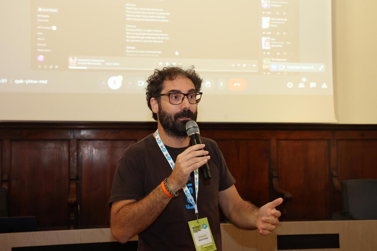 Un momento dell'incontro (Foto Muzzi/Teta)