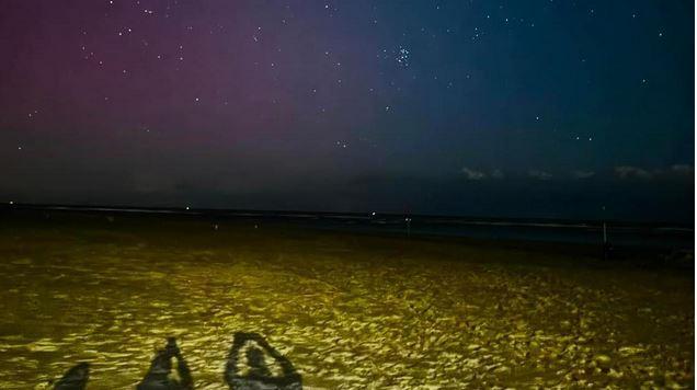 Aurora boreale, lo spettacolo ai Lidi