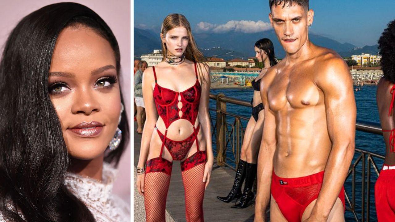 Rihanna e le foto in Versilia