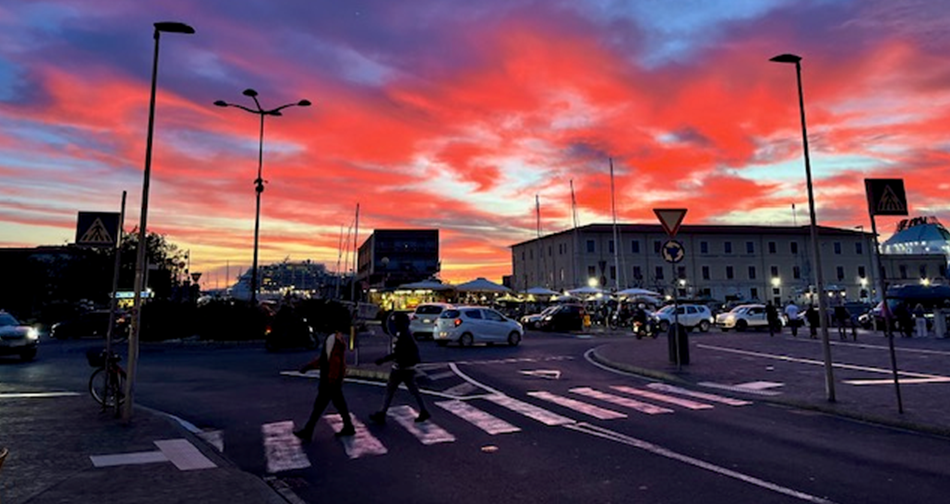 I 4 Mori al tramonto «Livorno sei la mia città». Grazie a Federico Nisi