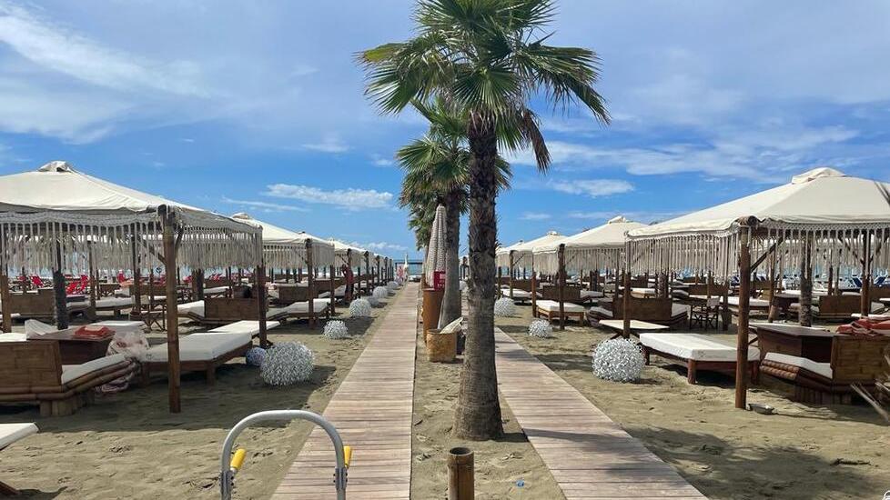 La spiaggia del Twiga