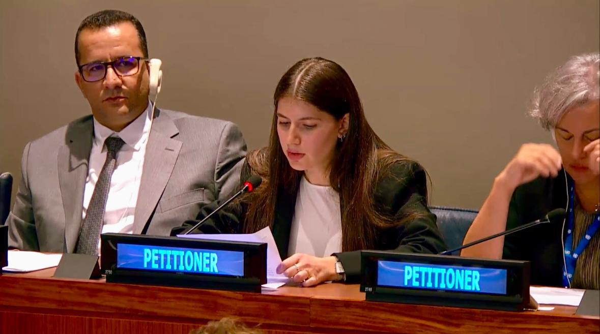 Sara Mariotti da Luzzara all’Onu per portare la voce dei Saharawi