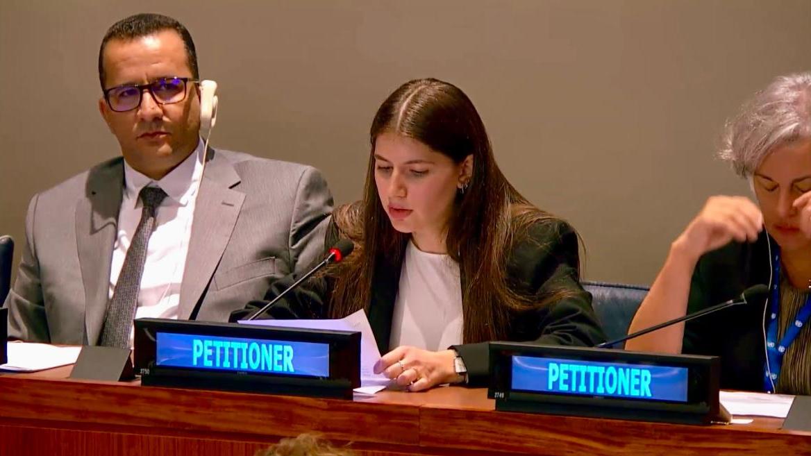 Sara Mariotti da Luzzara all’Onu per portare la voce dei Saharawi