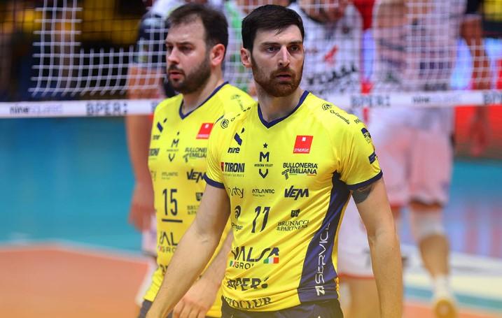 
	Il centrale di Modena Volley, Simone Anzani

