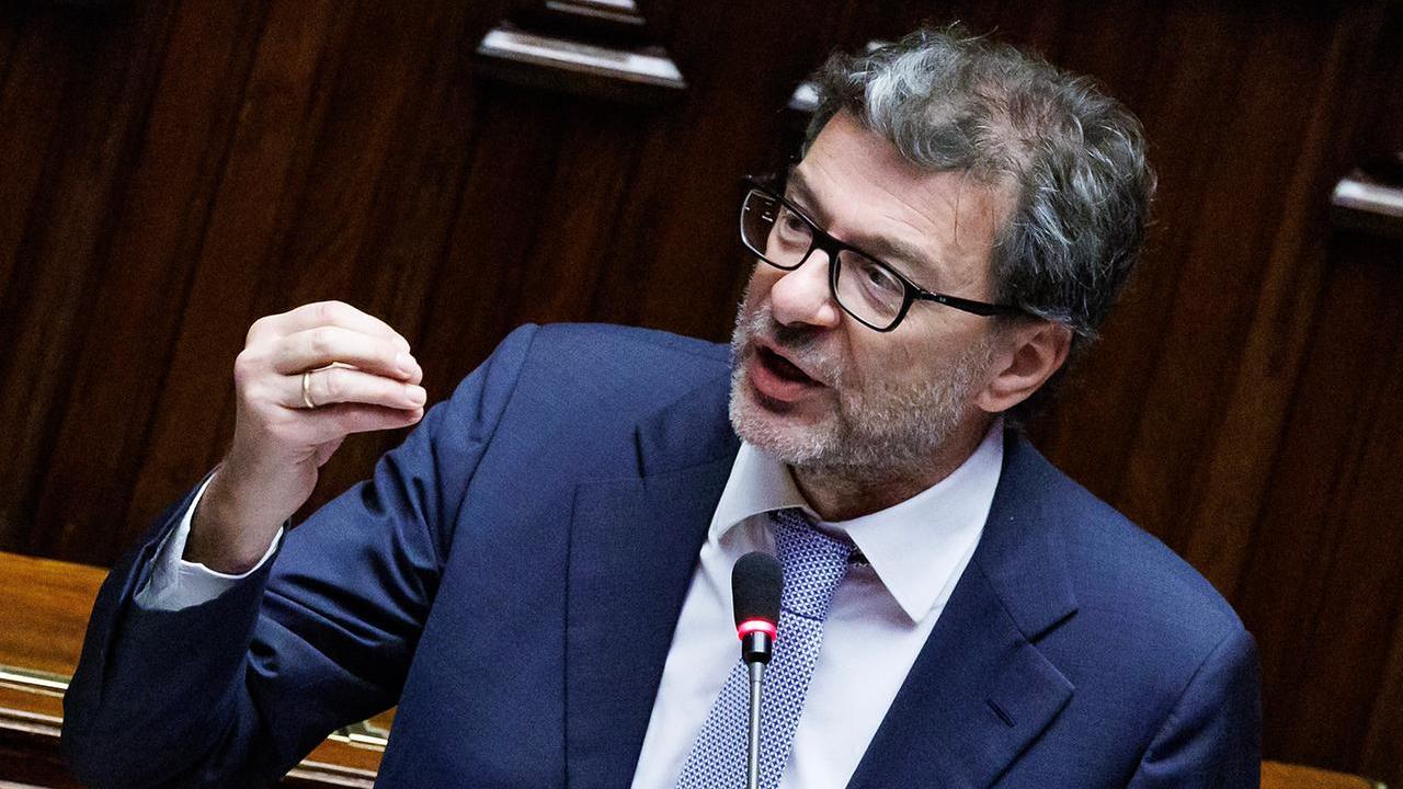 Il ministro Giorgetti