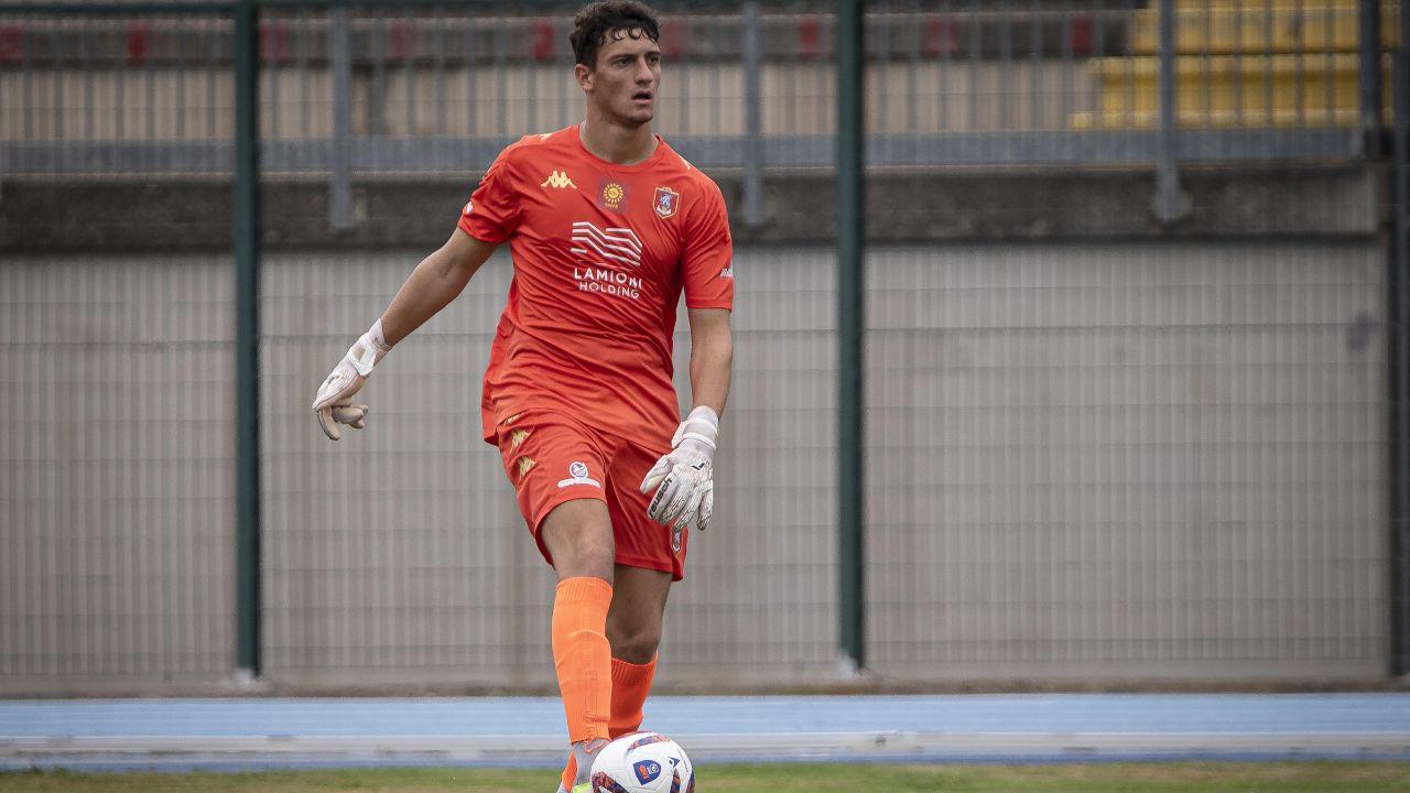Il portiere Francesco Raffaelli e il jolly Riccardo Cretella (foto Agenzia Bf)