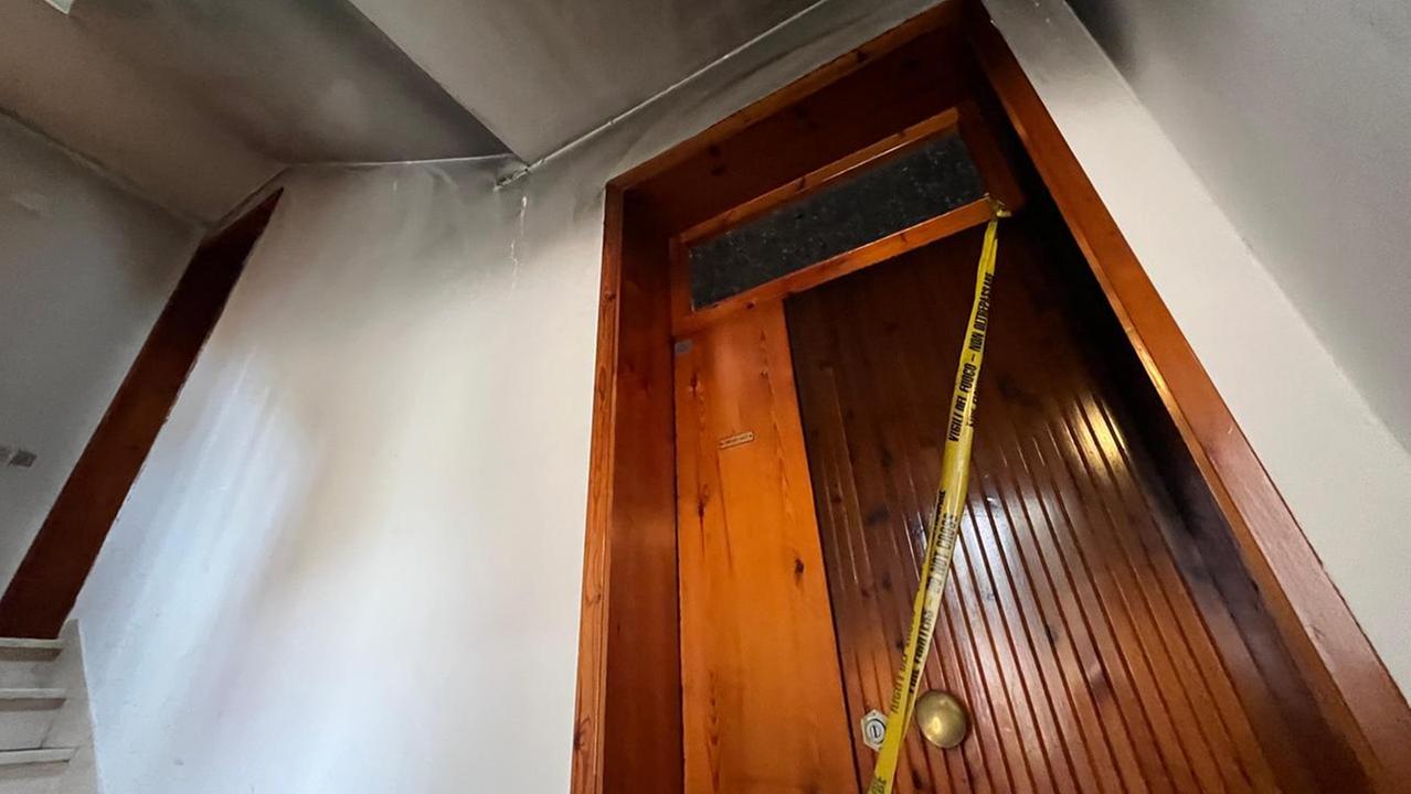 La casa inagibile (foto di Franco Silvi)