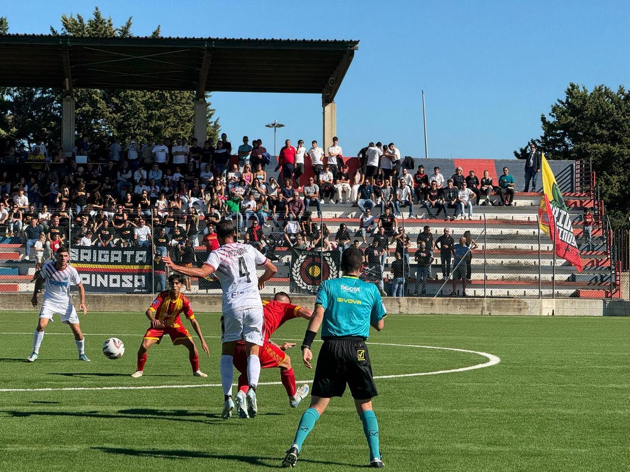 
	Una immagine della partita Atletico-Uri Sarnese


