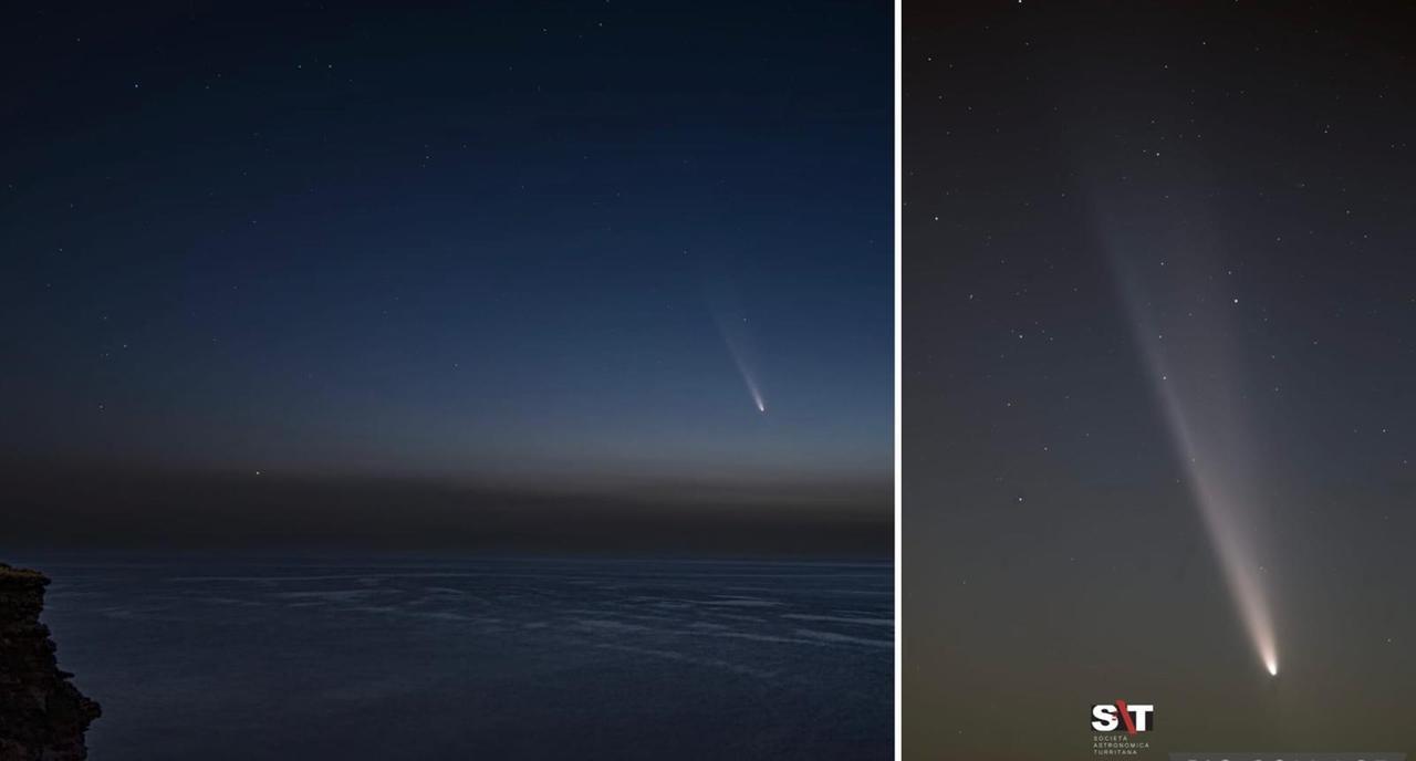 
	La cometa nella foto di&nbsp;Michele Forteleoni, Robert Panai e Alessandro Puggioni

