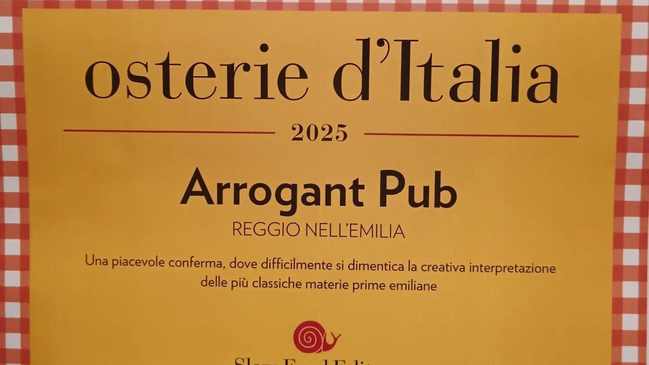 Osterie d’Italia 2025, Slow Food ne premia 21 in Emilia-Romagna: due sono reggiane