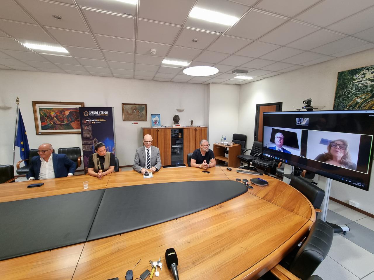 
	La presentazione dell'evento a Sassari (foto Mauro Chessa)

